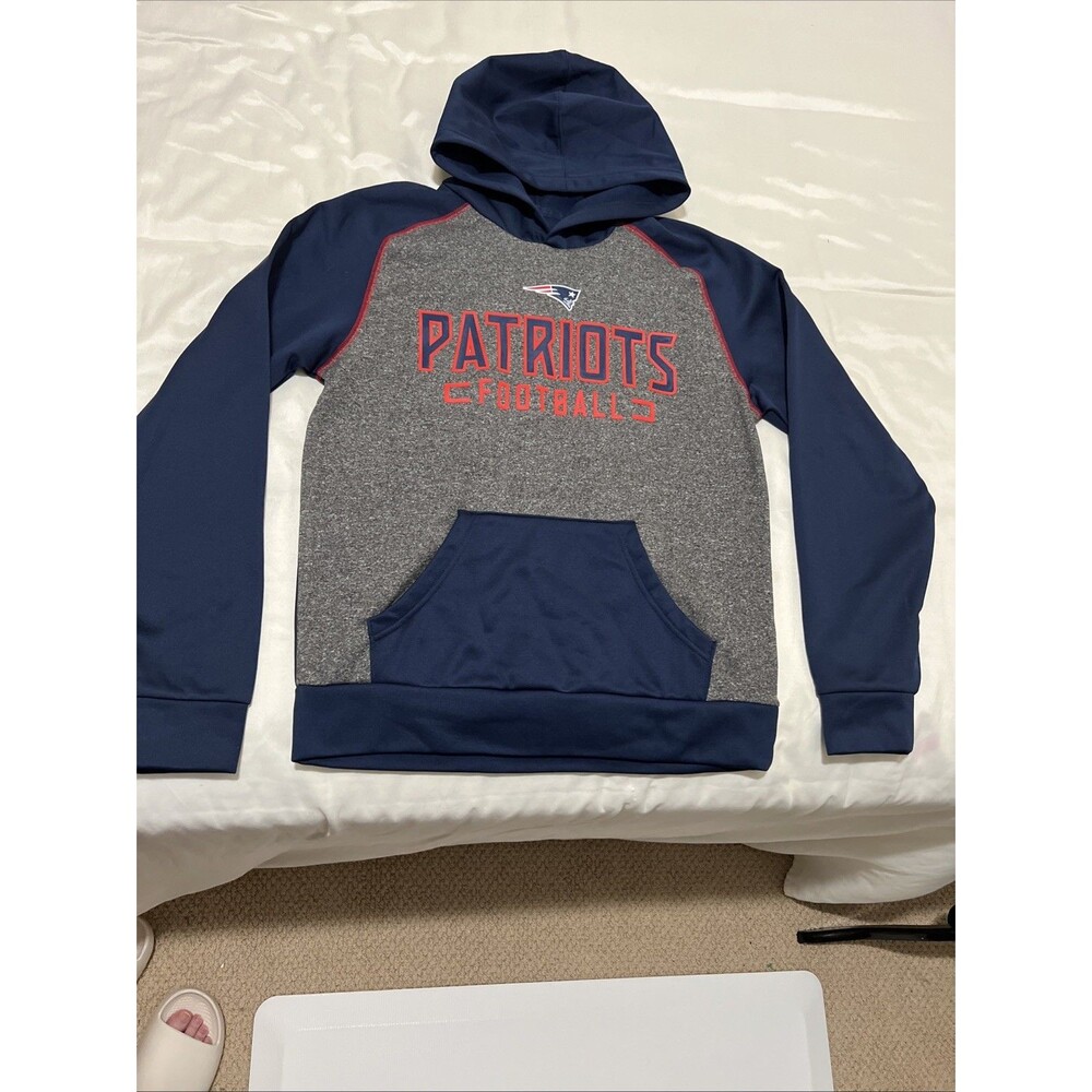 Fanatics Men’s New England Patriots Chiller Hoodie Sweatshirt Medium M NFL
